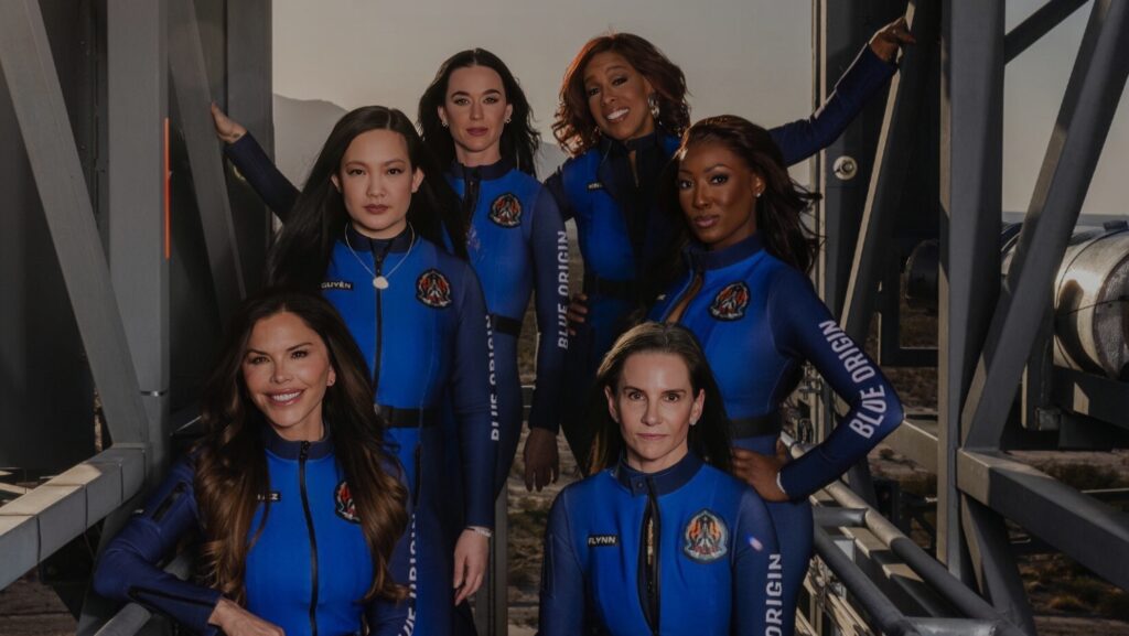 1744663268528-1024x577 Katy Perry in Space: 6 women including Katy Perry created history, sang 'What a Wonderful World' during space flight