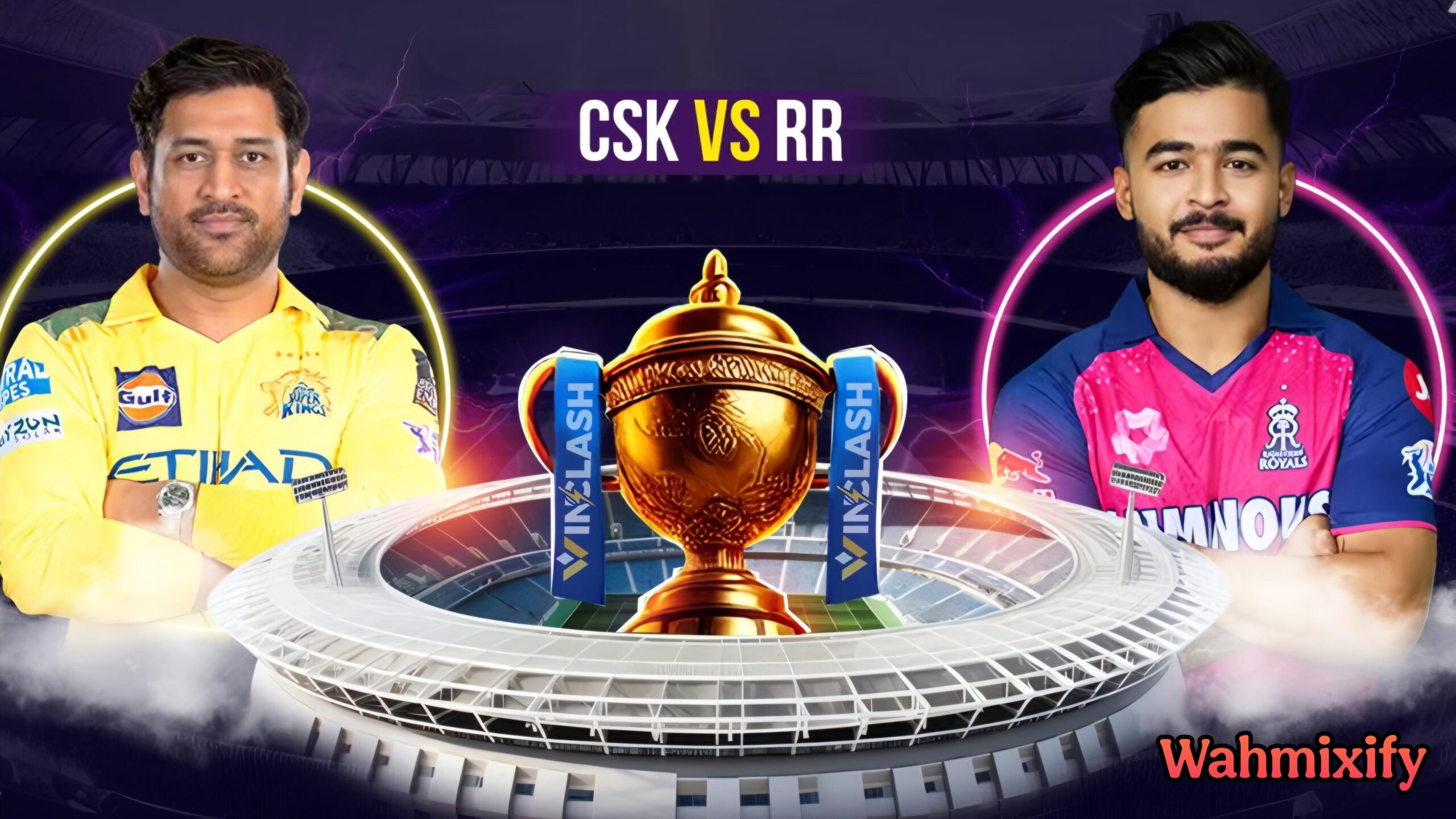 CSK vs RR, 62nd Match, Indian Premier League 2025